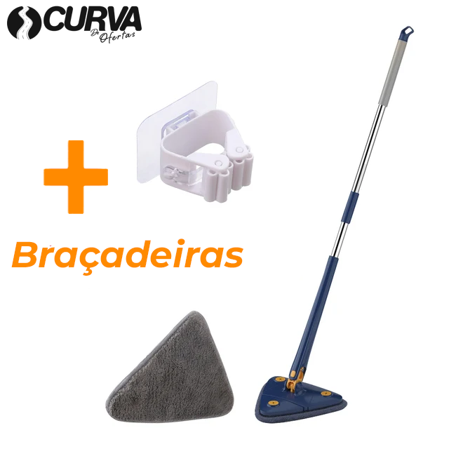 Mop de limpeza giratório  360°