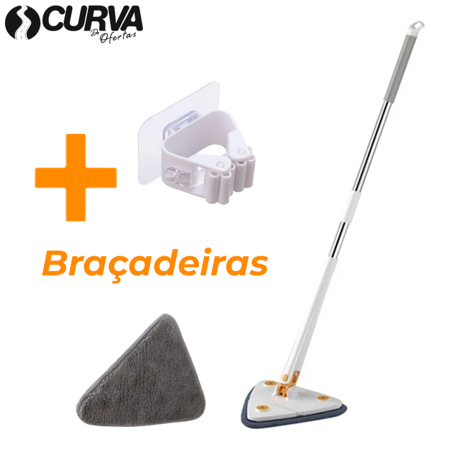 Mop de limpeza giratório  360°