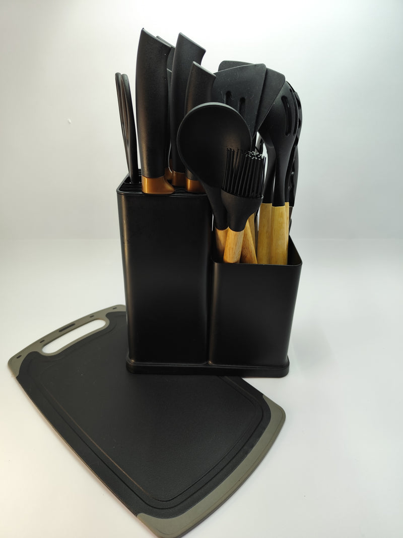 Kit Utensílios de Cozinha 19 PCS