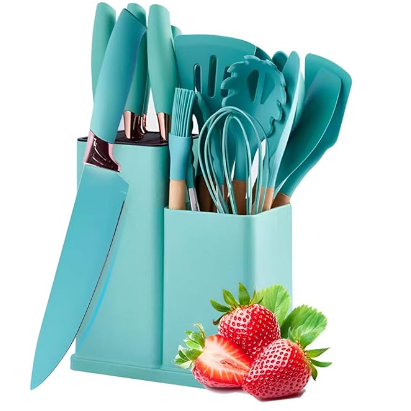 Kit Utensílios de Cozinha 19 PCS